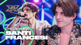 Rkomi è SODDISFATTO dei SANTI FRANCESI  X Factor 2022  Live 5 [upl. by Willin]