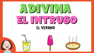 Adivina el Intruso El Verano [upl. by Alahc]