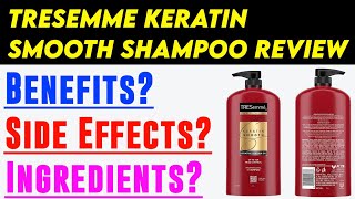 Tresemme keratin smooth shampoo review  Tresemme shampoo review  Best keratin shampoo review [upl. by Akcirahs]