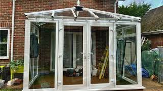 Watch a Stunning Conservatory Installation from Start to Finish 🏡  Three Counties [upl. by Naihs73]