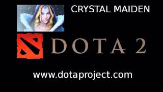 Dota 2 Crystal Maiden Voice  Dota 2 Rylai Sounds [upl. by Friedrich]