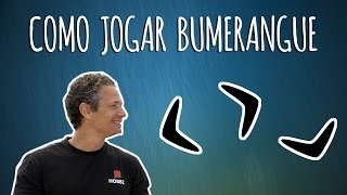 Como jogar um bumerangue [upl. by Ahsimal170]