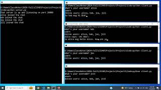 Project1 A simple chat application over UDP [upl. by Aldrich125]