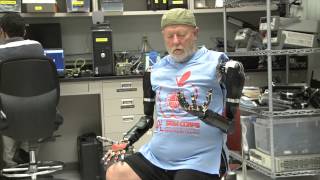 Amputee Makes History with APL’s Modular Prosthetic Limb [upl. by Ilojna]