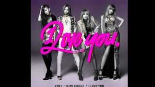 2NE1 I Love You Male Version MP3DL [upl. by Ayit]