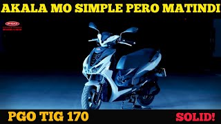 PGO TIG 170  SPECS amp FEATURES PRICE [upl. by Alyse386]