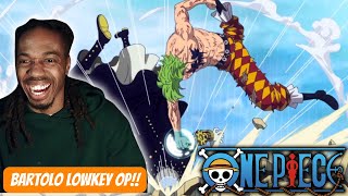 BARTOLOMEO quotTHE LUFFY COPYCATquot  One Piece Reaction 712 713 714 Blind Reaction [upl. by Noned]