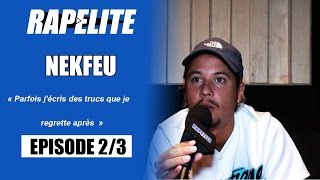 Nekfeu  « Parfois j’écris des trucs que je regrette après » [upl. by Lorinda]