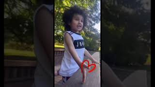 TWO YEAR OLD BOY ❤️ SAYING HI TO DUCKS 🦆 Shorts [upl. by Brad]