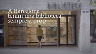 A Barcelona tenim una biblioteca sempre a prop [upl. by Leahcimnaj854]