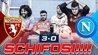 🤮 SCHIFOSI TORINO 30 NAPOLI  LIVE REACTION NAPOLETANI HD [upl. by Ling]