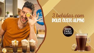 3 Bebidas com Dolce Gusto® ALPINO®  Receitas Nestlé [upl. by Hillier543]