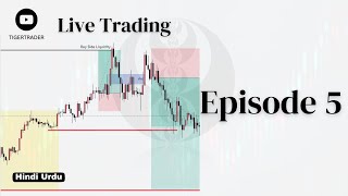 I Trade Eurusd Using ICT Concepts  Live Chart Trading Episode 5  Tigertrader [upl. by Caniff]