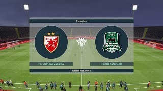 CRVENA ZVEZDA vs KRASNODAR  RETRO UTAKMICE  PES 2019 Beki [upl. by Reh]