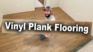 How to Install Vinyl Plank Flooring  Lifeproof LVP [upl. by Paget]