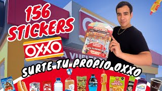 ABRIENDO OXXO STICKERS MINIATURA  156 DIFERENTES [upl. by Yattirb]