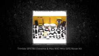 Trimble SPS780 Extreme amp Max 900 MHz GPS Rover Kit w SNB900 [upl. by Notnilc182]