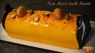 ❅ Recette de Bûche de Noël Abricot Vanille Noisette ❅ [upl. by Meave316]