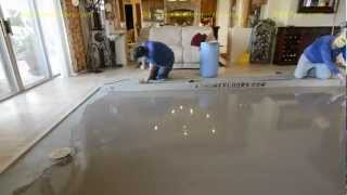 Super Flat Concrete Leveling With The DustRam™ System 116quot Flat In 50 Linear Feet [upl. by Meluhs]