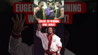 Eugene Reacts to Winning His WWE Debut [upl. by Westphal]