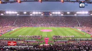 2009 UEFA Champions League Final Opening Ceremony Stadio Olimpico Roma [upl. by Attenauqa]