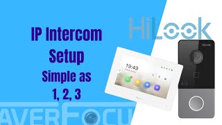 HiLook IP Intercom setup [upl. by Idnib]