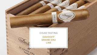 CIGAR TASTING  The Davidoff Grand Cru Line [upl. by Sonafets]