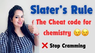 Slaters Rules The Guide to Easy chemistry important [upl. by Senga]