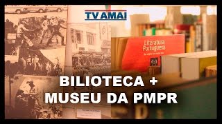 APMG Conheça a biblioteca e o museu da PMPR [upl. by Malvia]