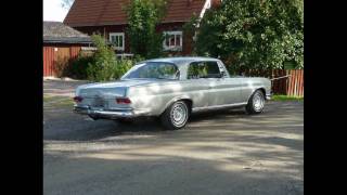 Pictures from the archives  Mercedes Benz W111 250SE Coupe 1967  Heckflosse Fintail [upl. by Greer865]