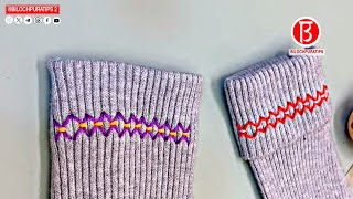 The sleeves of the sweater are too long No need to cut them They are shortened Full Video [upl. by Kcor220]