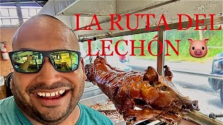 LA RUTA DEL LECHÓN 🐷 VISITAMOS 8 LECHONERAS EN GUAVATE CAYEYPR 🇵🇷 [upl. by Nerred]