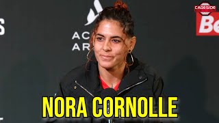 Nora Cornolle Expects Huge War With Cavalcanti  UFC Paris [upl. by Aneehsram]