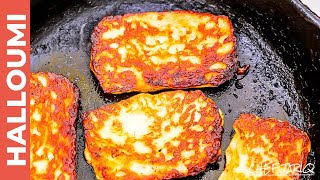 Halloumi Frying Cheese of the Middle East [upl. by Jestude]