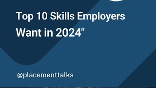 Top 10 InDemand Skills for 2024 Boost Your Career [upl. by Lambard]