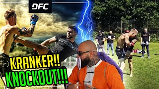 Edmon reagiert auf German EVIL vs American BEAST  Brutally Streetfight KO 😱  Stream Highlights [upl. by Laud857]