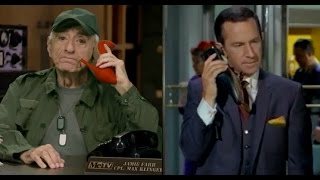 Cpl Klinger MASH phones MeTV characters [upl. by Atelokin]