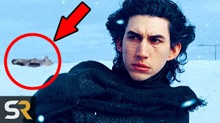 10 Star Wars The Force Awakens Scenes Youve Never Seen [upl. by Tdnerb]