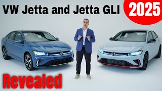 2025 VW Jetta and Jetta GLI Revealed [upl. by Dilaw457]