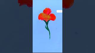 Easy Acrylic Painting for Beginners  How to paint Flowers  Painting Tutorials Satisfying [upl. by Notfol]