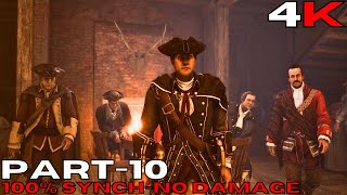 Assassins Creed III Remastered  4K60 fps 100 Synch  No Damage 10 THE BRADDOCK EXPEDITION [upl. by Ariak239]