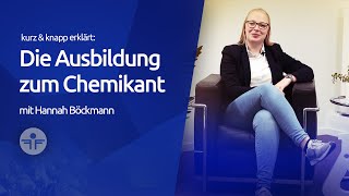 ➤ Ausbildung Chemikant  Kurz und knapp erklärt [upl. by Katz]