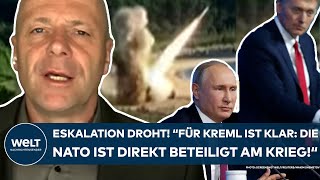 PUTINS KRIEG quotFür Moskau ist klar Die Nato ist direkt beteiligt an diesem Kriegquot Eskalation droht [upl. by Wachtel]