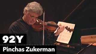 Pinchas Zukerman plays Josef Suks Piece for Violin and Piano Op 17 No 3 [upl. by Acirej]