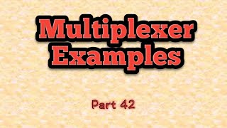 Design a 41 Multiplexer using 21 Multiplexer [upl. by Kcerred]