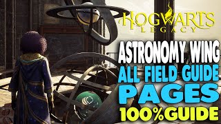 All Field Guide Pages in ASTRONOMY WING  Hogwarts Legacy [upl. by Oirram987]