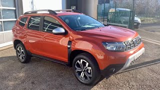 Présentation NOUVEAU DACIA DUSTER 2 BLUEDCI 115 ch PRESTIGE 4x2 ORANGE ARIZONA [upl. by Bartosch]