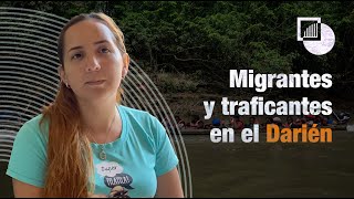 Yeimy migrante venezolana  Atrapados en el tapón del Darién [upl. by Selohcin]