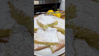 Easy 2Ingredient Lemon Bars Recipe 🍋 shorts [upl. by Inatsed700]