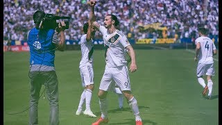 GOAL Zlatan Ibrahimovićs stoppagetime gamewinning goal vs LAFC  March 31 2018 [upl. by Heyra167]